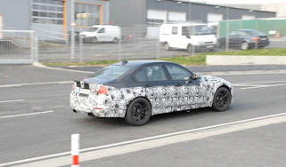 BMW M3 spied