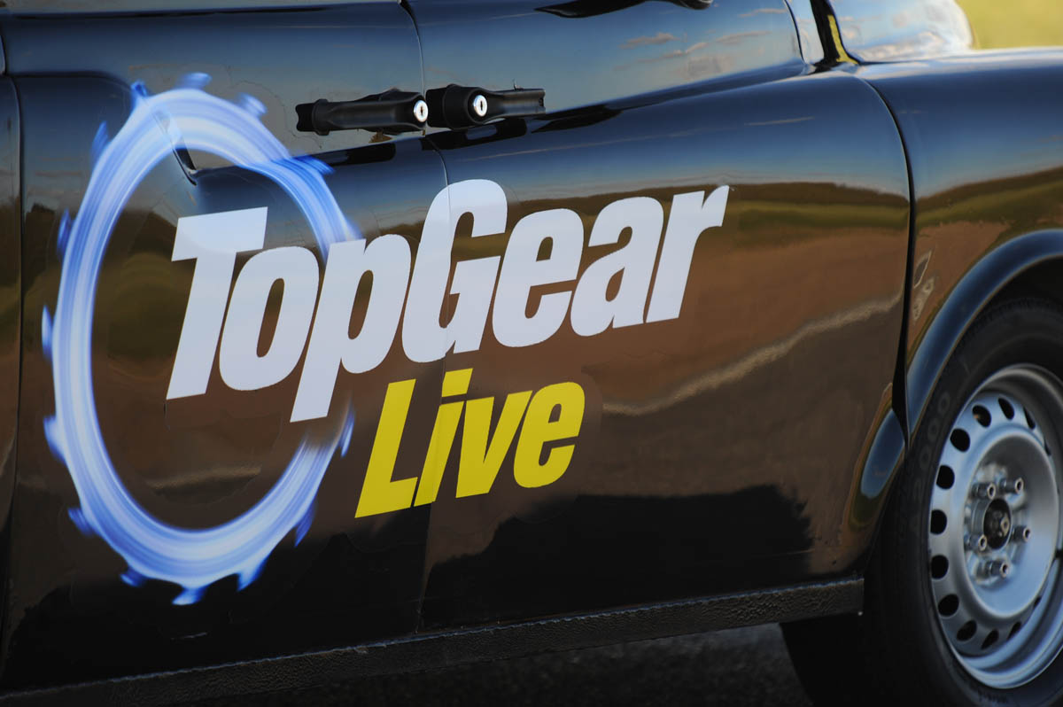 Top Gear Live taxi