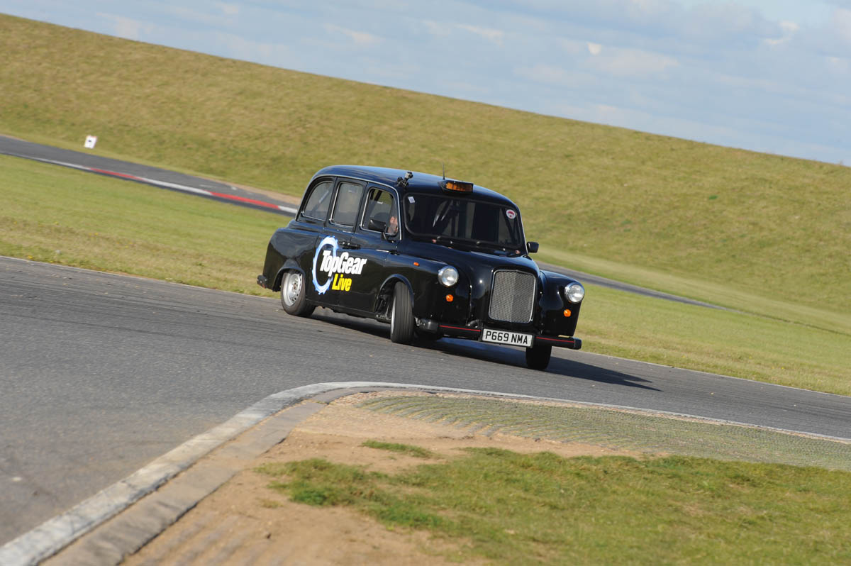 Top Gear Live taxi