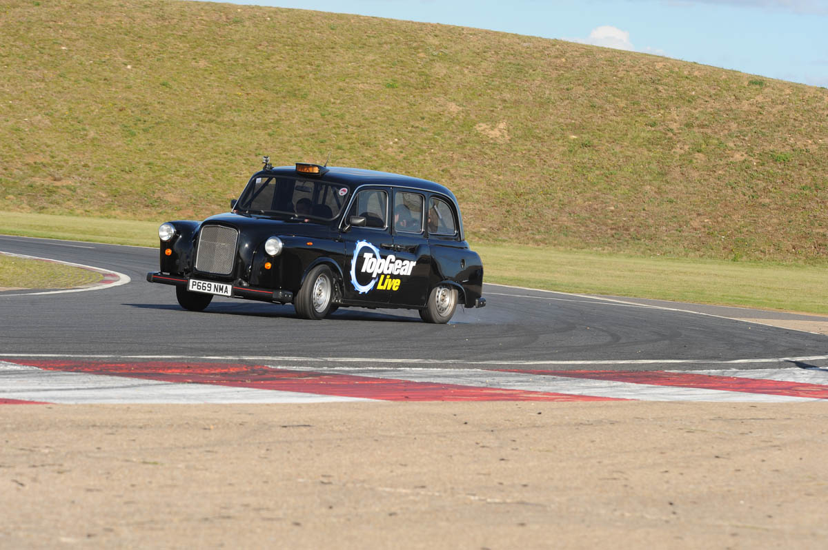 Top Gear Live taxi