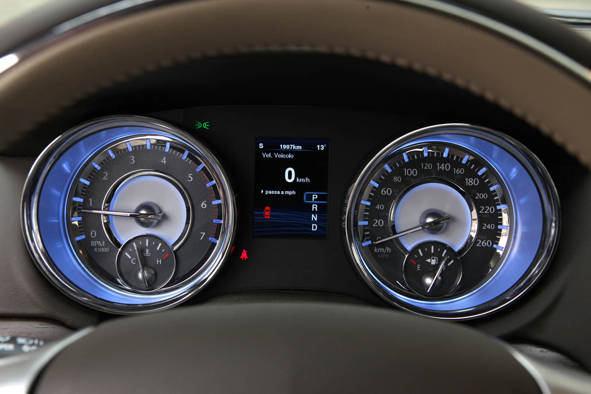 Chrysler 300C Lancia Thema dials
