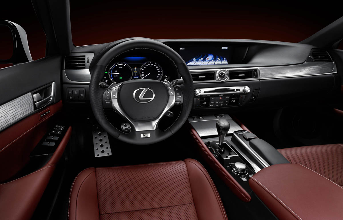 Lexus GS F Sport interior