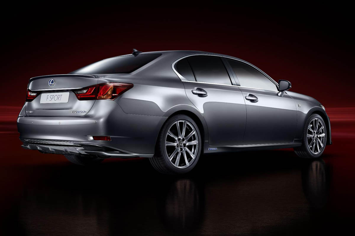 Lexus GS F Sport rear view