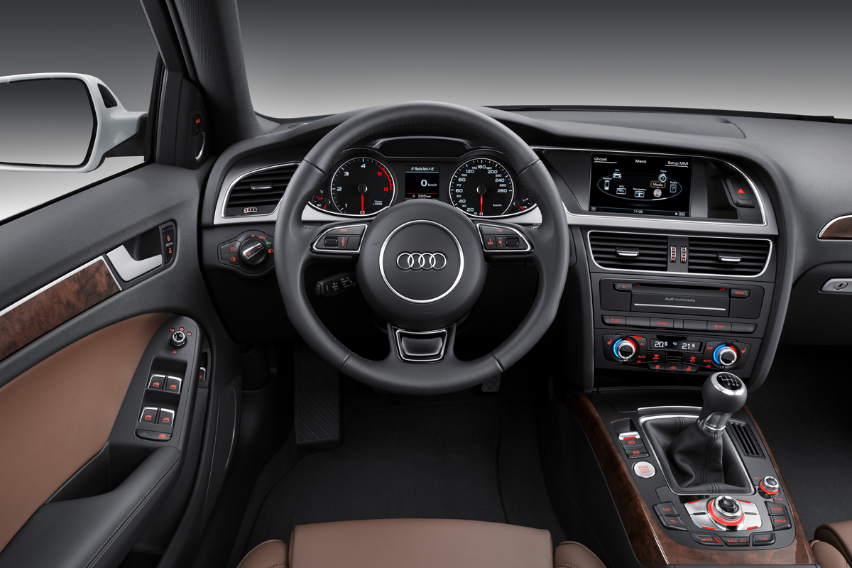 Audi A4 interior