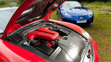 Ferrari 599 GTO engine
