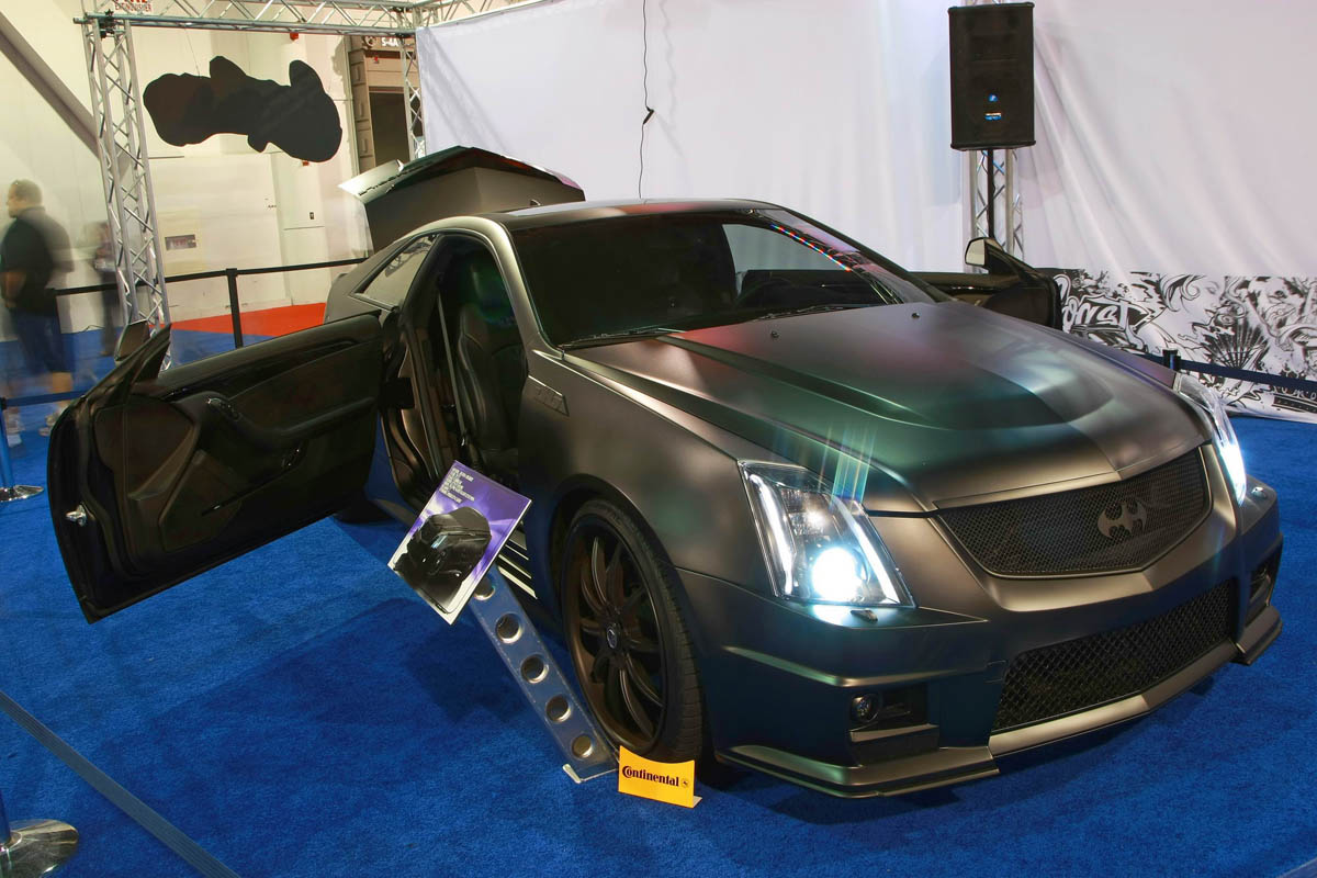 2011 SEMA show: Cadillac 'batmobile'