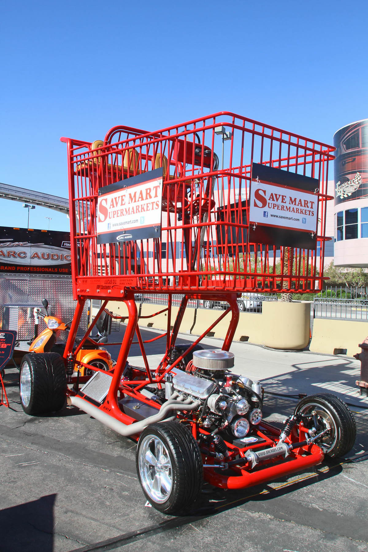 2011 SEMA show: shopping trolley