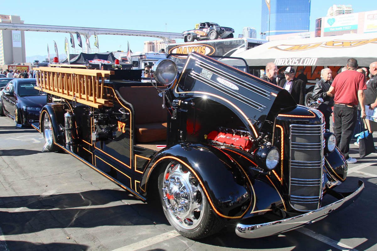 2011 SEMA show: fire truck