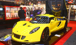 2011 SEMA show: Hennessey Venom GT