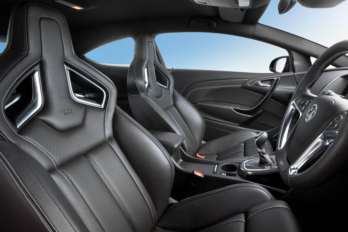 New Vauxhall Astra VXR interior