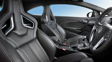 New Vauxhall Astra VXR interior