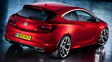 New Vauxhall Astra VXR rear view