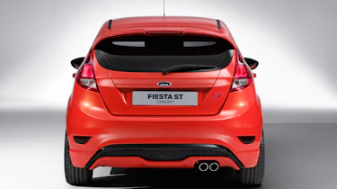 Ford Fiesta ST five door rear view