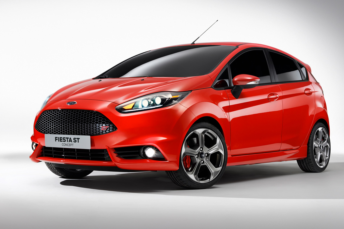 Ford Fiesta ST five door front view