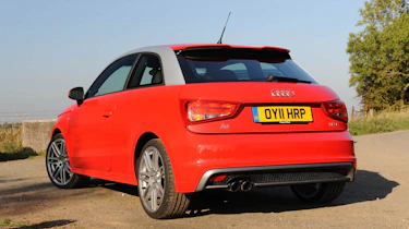 Audi A1 1.4 TSI 185 S Line rear view