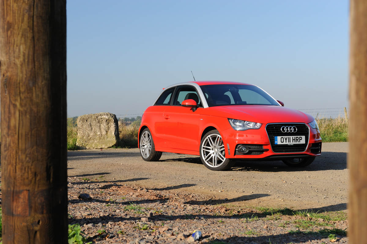 Audi A1 1.4 TSI 185 S Line front view