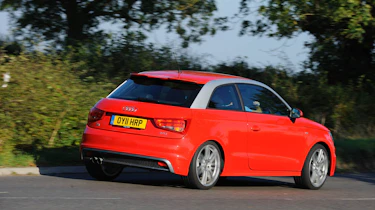 Audi A1 1.4 TSI 185 S Line cornering