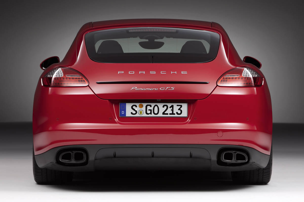 Porsche Panamera GTS rear view