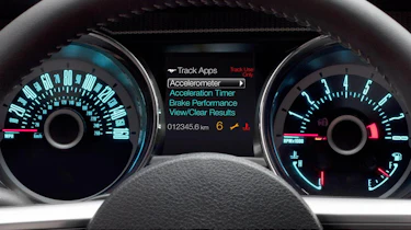 2013 Ford Mustang track apps