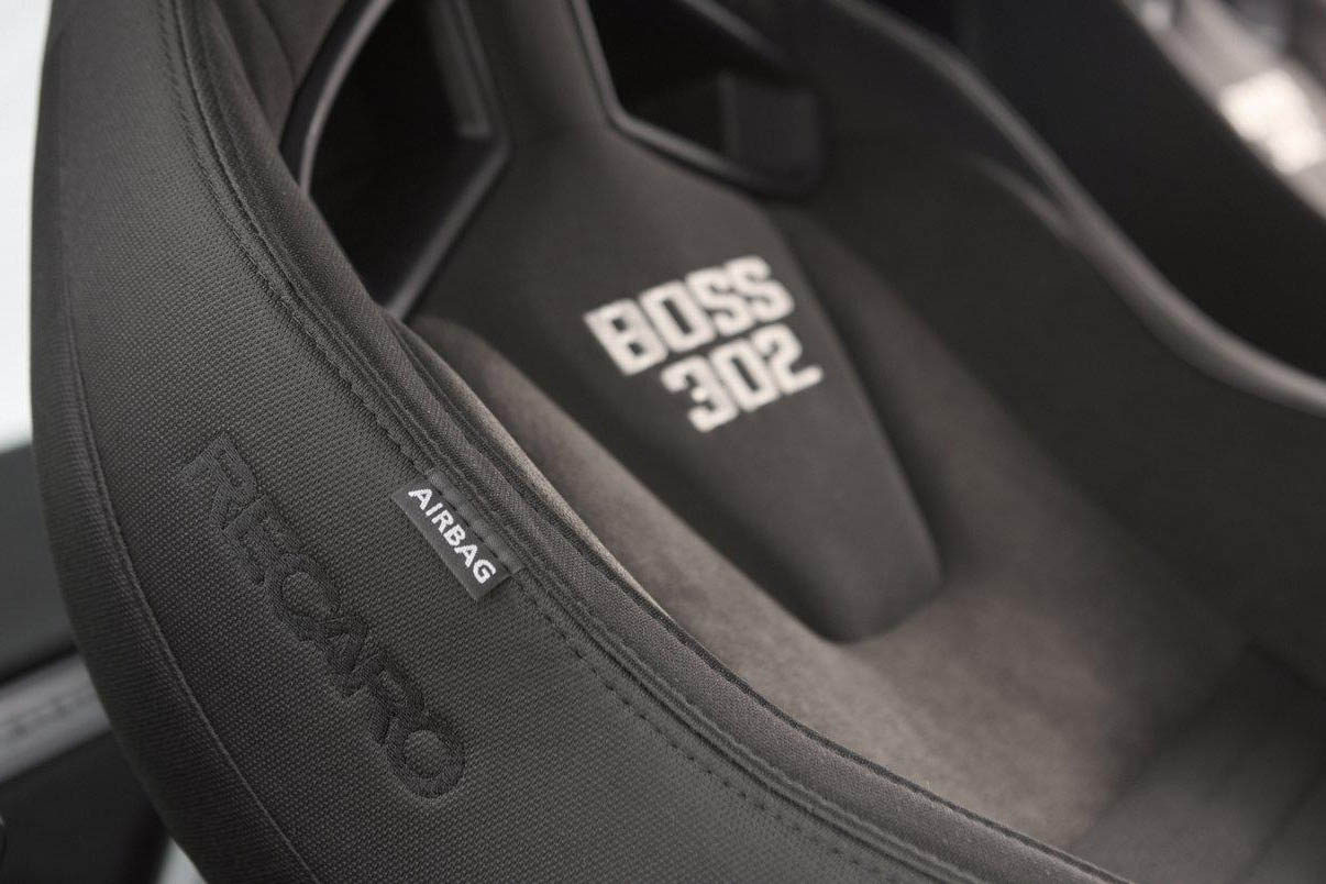 2013 Ford Mustang Boss 302 seat