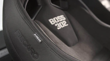 2013 Ford Mustang Boss 302 seat