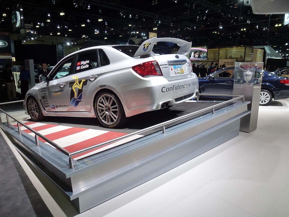 LA motor show 2011: Manx record Impreza