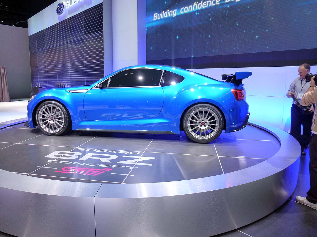 LA motor show 2011: Subaru BRZ STI concept
