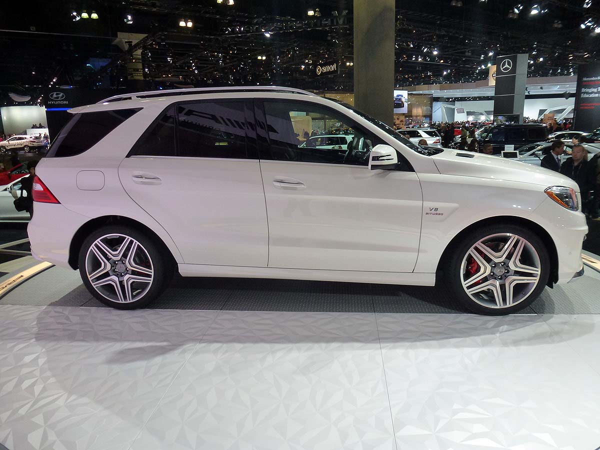 2011 Los Angeles motor show: Mercedes ML 63 AMG