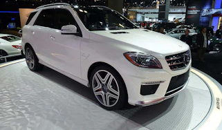 2011 Los Angeles motor show: Mercedes ML 63 AMG