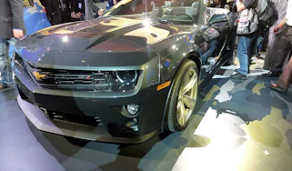 2011 Los Angeles motor show: Chevrolet Camaro ZL1 roadster