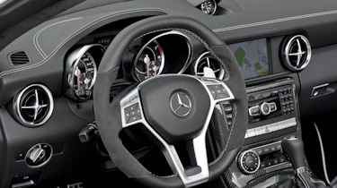 Mercedes-Benz SLK55 AMG dashboard