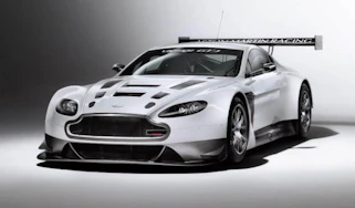 Aston Martin V12 Vantage GT3 racing car