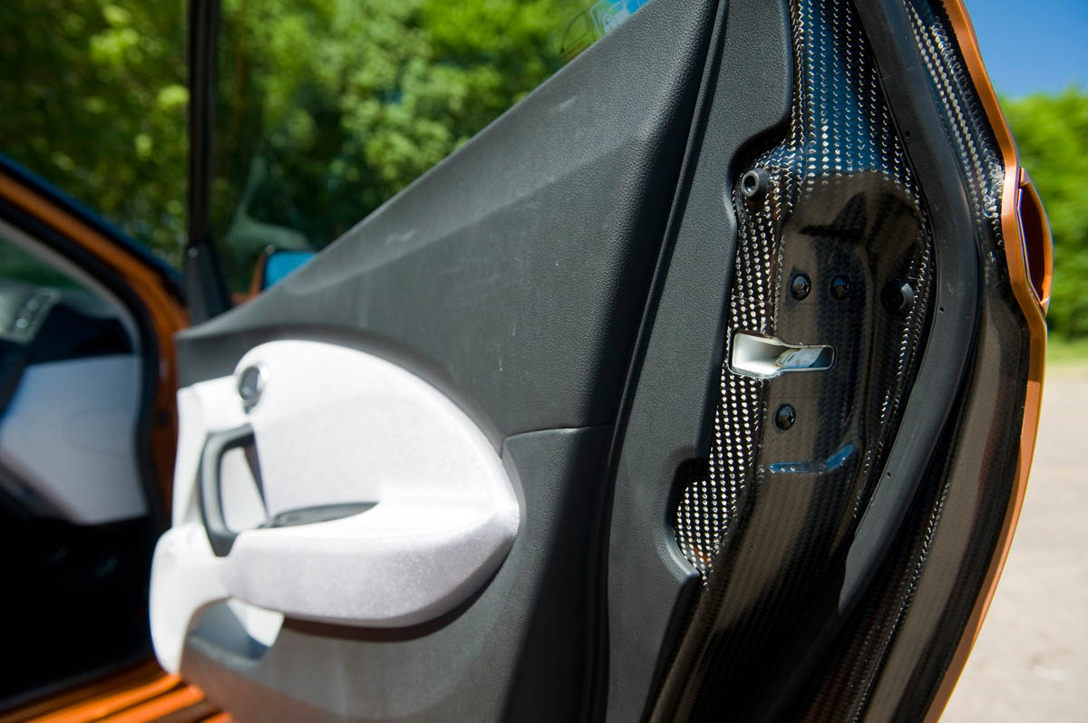 Mugen Honda CR-Z hybrid coupe carbon door