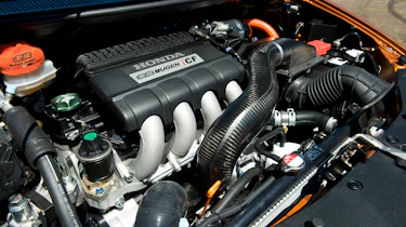 Mugen Honda CR-Z hybrid coupe engine