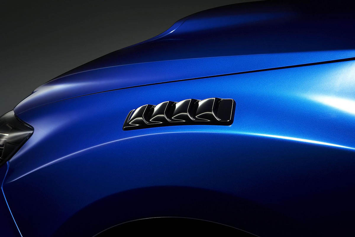 Subaru Impreza WRX STI S206 grille