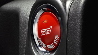 Subaru Impreza STI S206 starter button