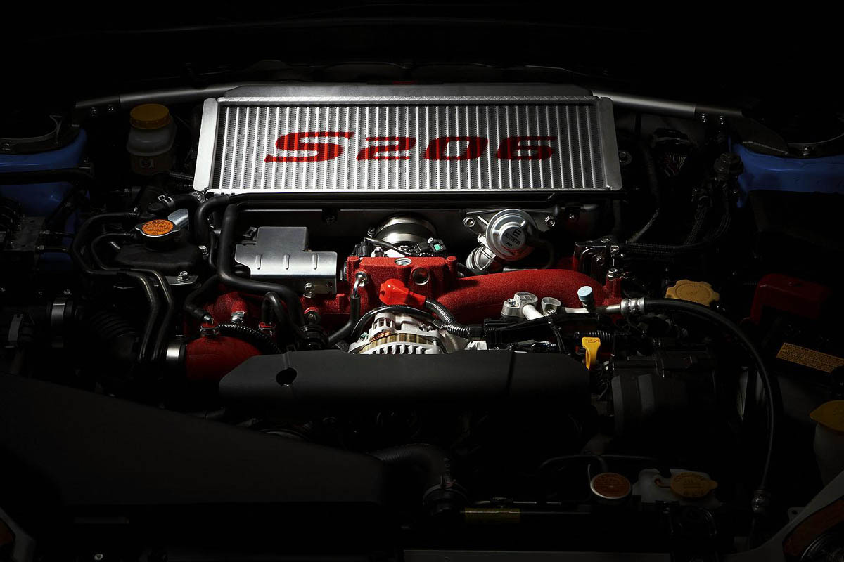 Subaru Impreza STI S206 engine