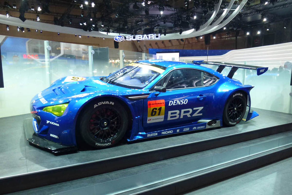 Subaru BRZ GT300 racing car