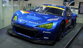 Subaru BRZ GT300 racing car