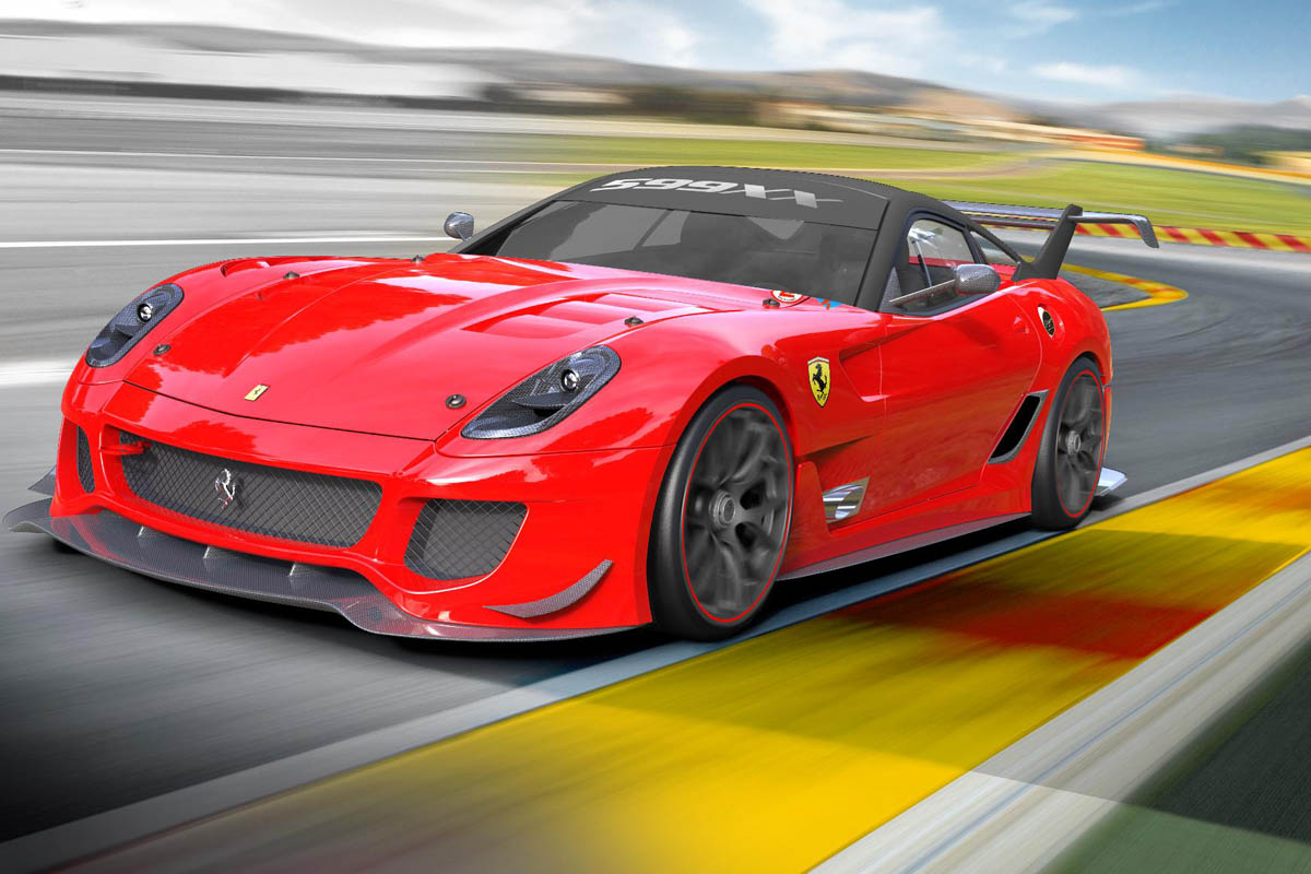 Ferrari 599XX Evolution track supercar