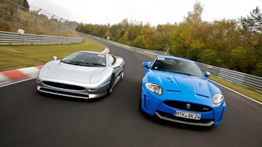 Jaguar XJ220 and XKR-S
