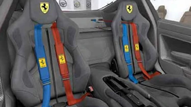 Ferrari 599 HGTE 60F1 seats