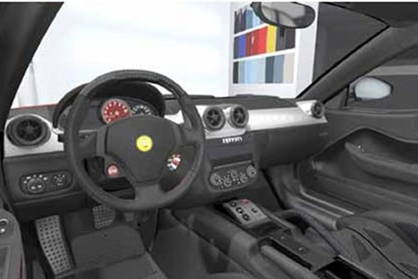 Ferrari 599 HGTE 60F1 interior