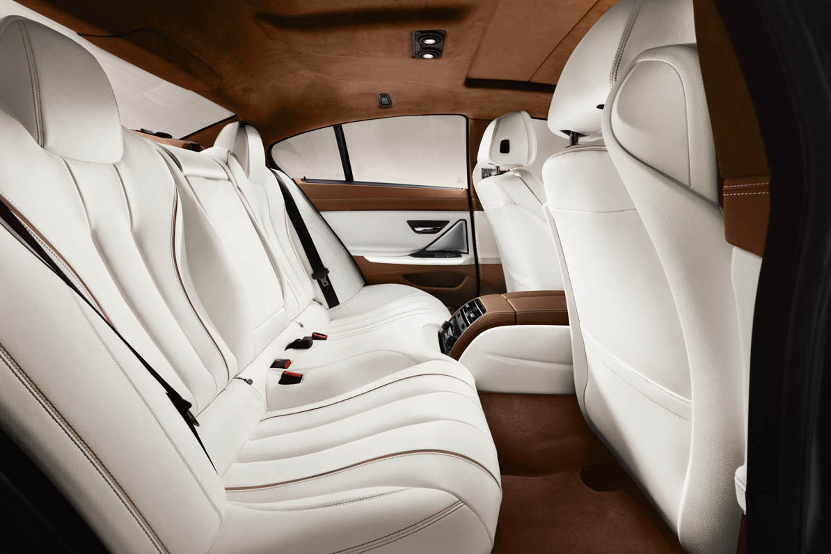 BMW 6-series Gran Coupe rear seats