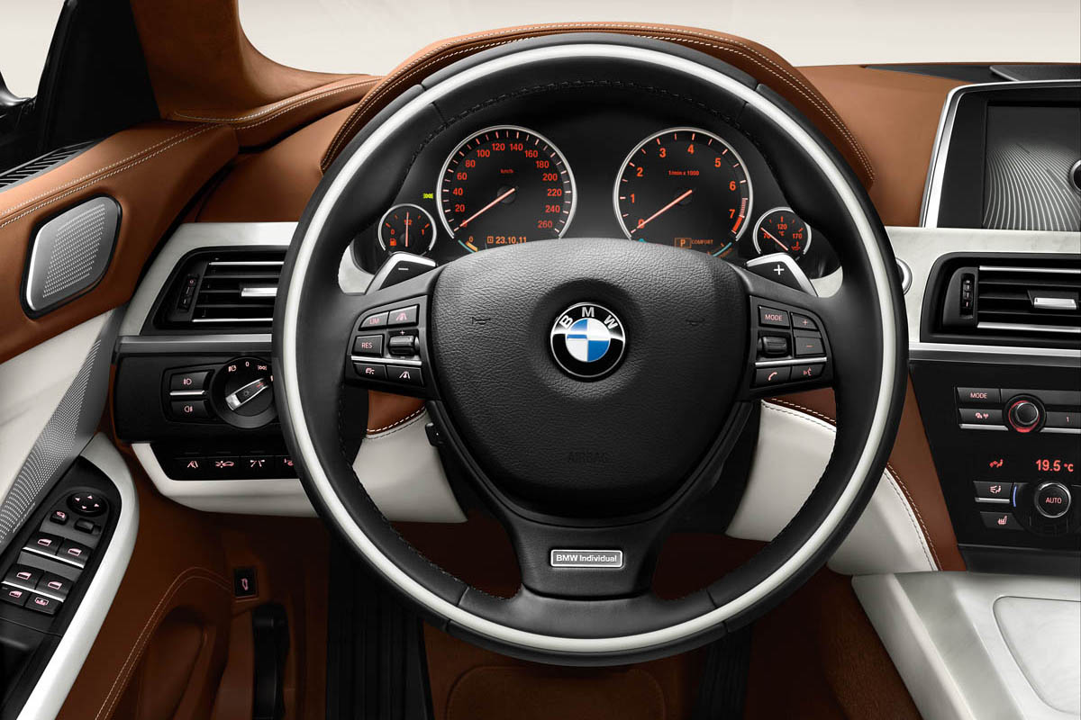 BMW 6-series Gran Coupe dashboard