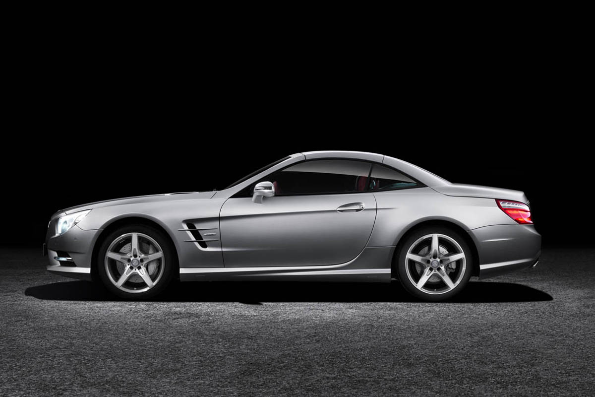 2012 Mercedes-Benz SL roof up