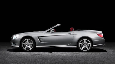 2012 Mercedes-Benz SL roof down