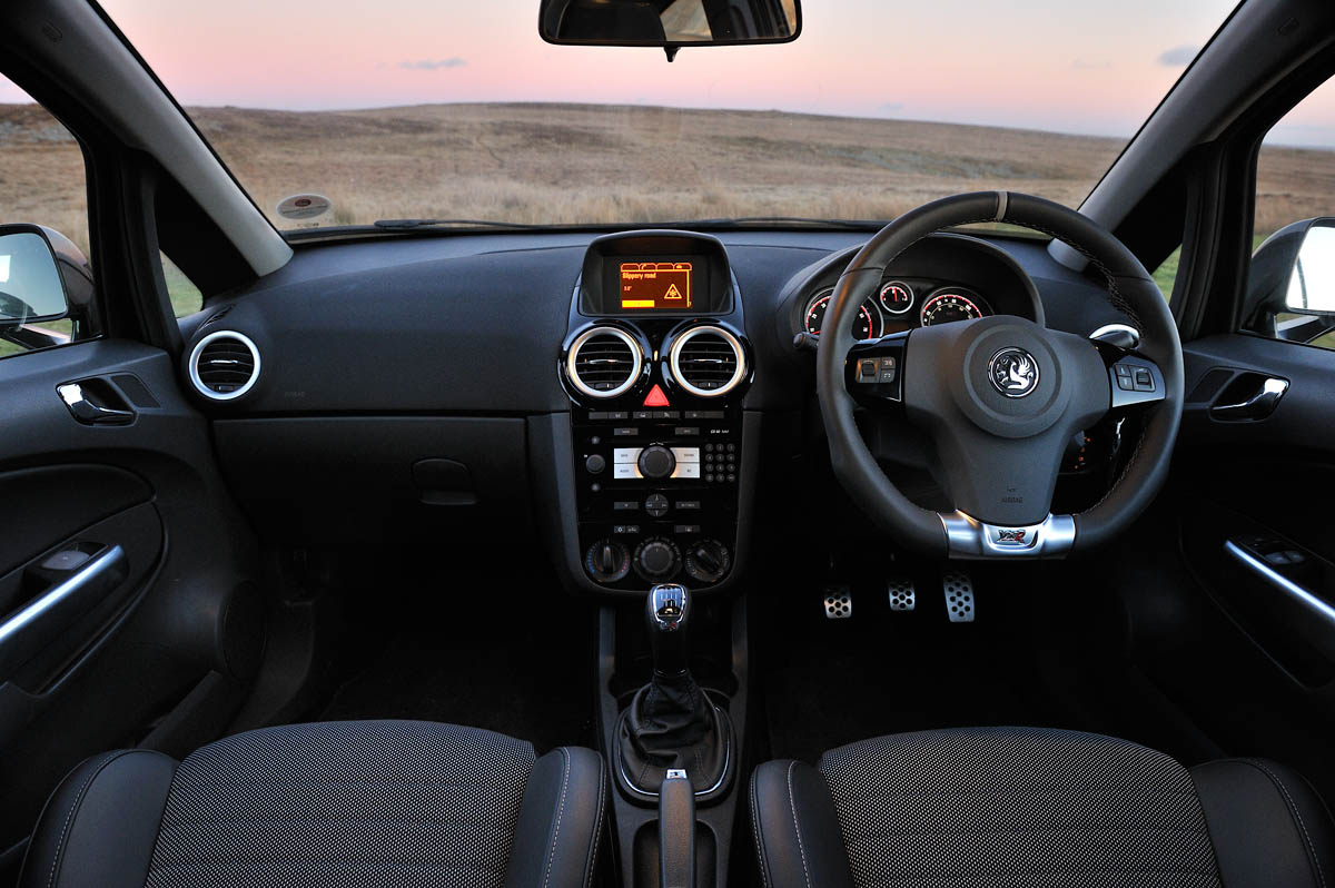 Vauxhall Corsa VXR interior