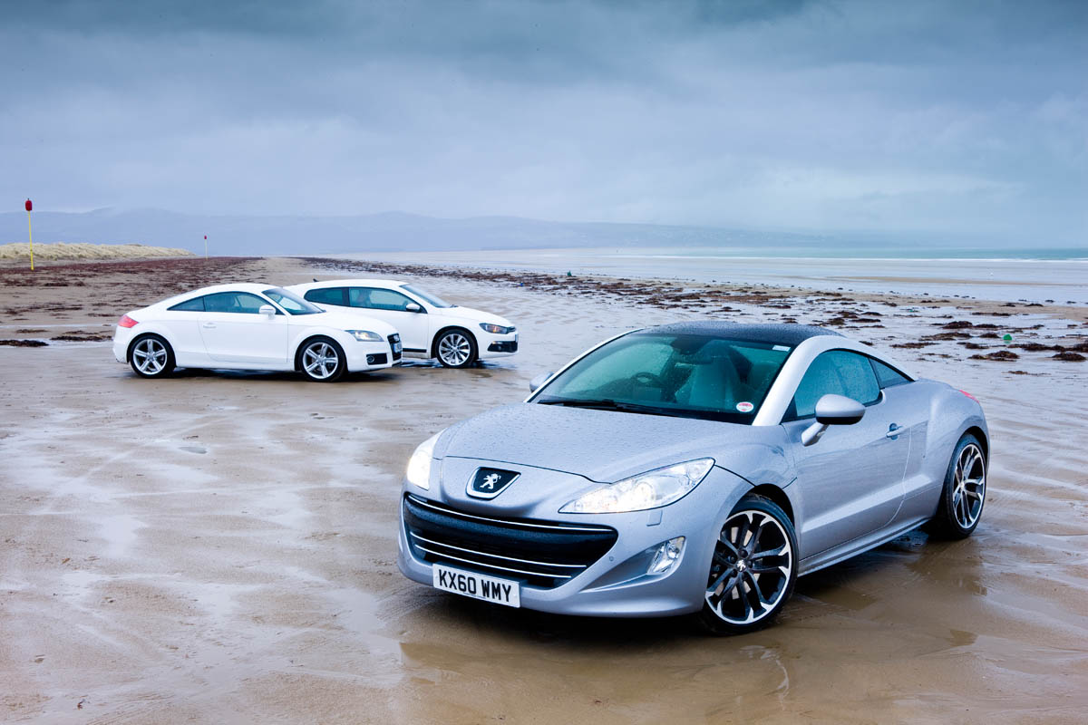 VW Scirocco Peugeot RCZ Audi TT