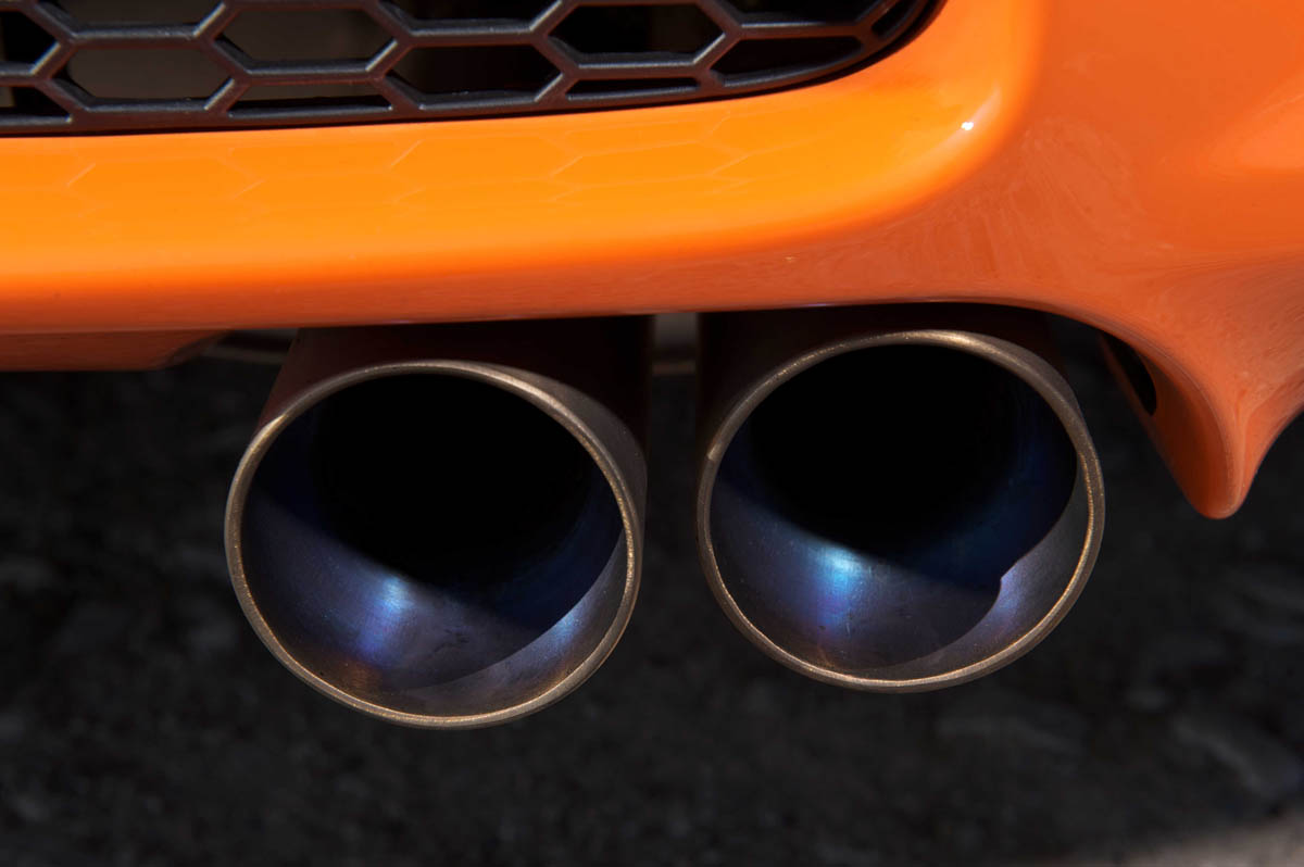 BMW M3 GTS exhaust